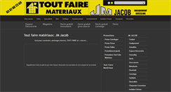 Desktop Screenshot of jacob-materiaux.fr